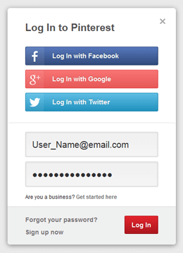 Pinterest Profile Login