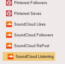 Navigate to SoundCloud Listening feature