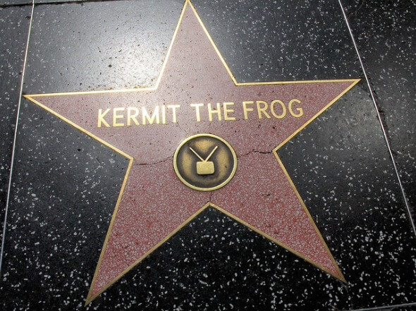 Hollywood Star - Kermit The Frog