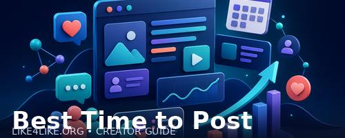 Best time to post on Social Media