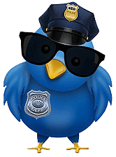 Twitter Police Bird