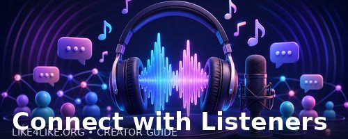 Connect with listeners
