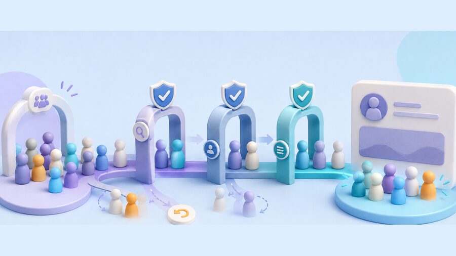 Subscriber signals passing through verification checkpoints while some subscriptions are removed or undone